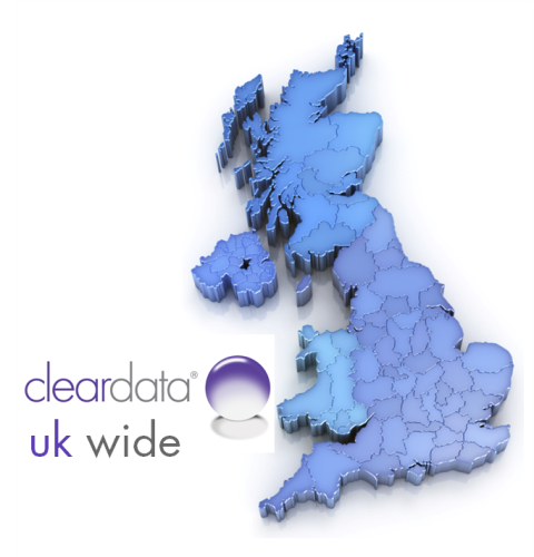 Cleardata document scanning operates throughout the UK